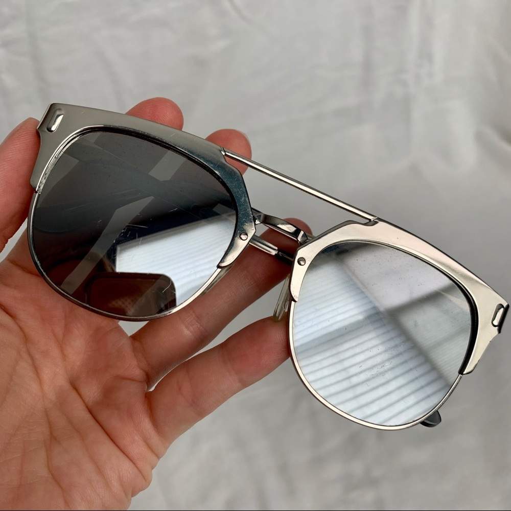 Steve Madden Silver Sunglasses